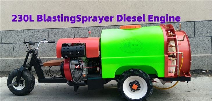 230L upravljač za prskanje Wijth dizel motor